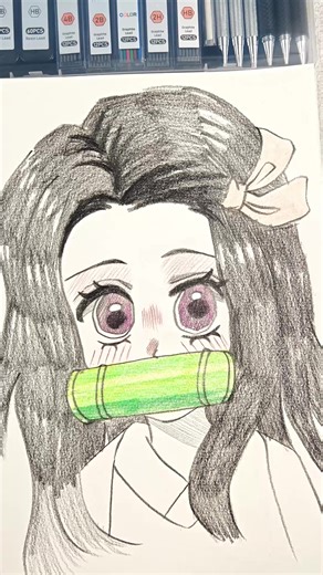 Nezuko Coloring Tutorial for Beginners