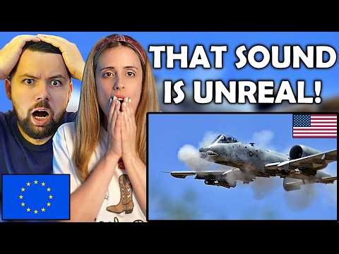 Europeans React to the A-10 Warthog for the First Time