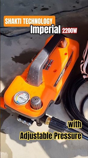 Shakti Imperial 2200W Pressure Washer 🔥 Adjustable Pressure Test | Car & AC Cleaning Demo #shorts