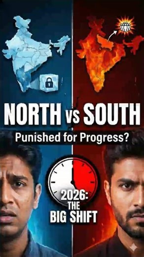 Will South India Lose Power in 2026? 📉 #upsc