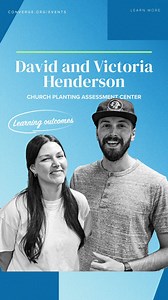 The Church Planting Assessment Center is a four-day intensive that helps set planters up for success 💪 Trained assessors like David and Victoria encourage and observe church planting candidates and provide them with a personalized, thorough assessment. Interested in participating in an upcoming session? Learn more at https://converge.org/events/ | Converge