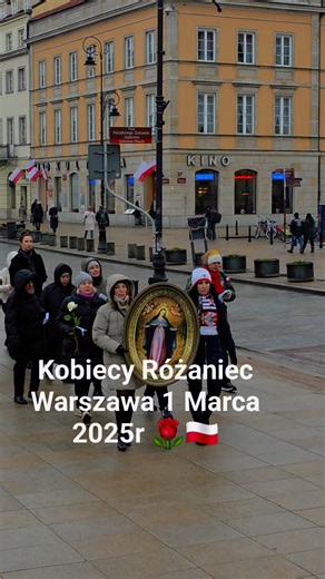 Kobiecy Różaniec Warszawa! 1 Marca 2025r 🌹🇵🇱 | Żołnierze Chrystusa