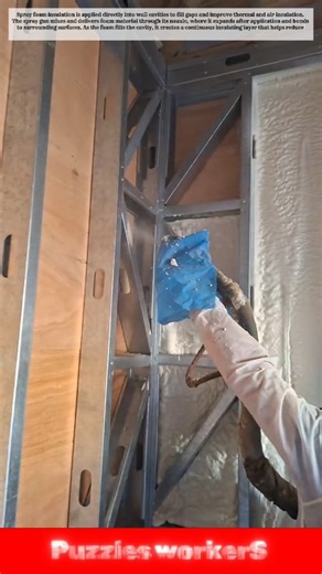 This Foam Sprayer Turns Empty Wall Cavities Into Insulation! 😱