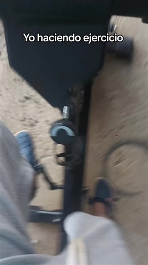 Yo haciendo ejercicio