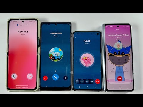 Bip Incoming Calls + Outgoing Call Samsung Fold5 + Samsung Z Flip3 + Samsung Galaxy S10e + Note20