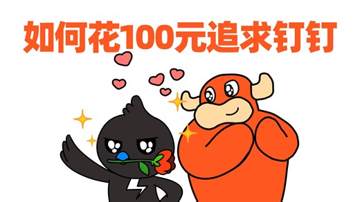《如何花100元追求钉钉》