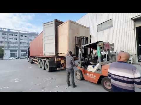 Our full-auto wet wipe machine is ready for shipment!