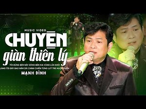 Chuyện Giàn Thiên Lý - Mạnh Đình | Nghe Mạnh Đình Hát Bao Lần Vẫn Thấy Hay | Official Music Video
