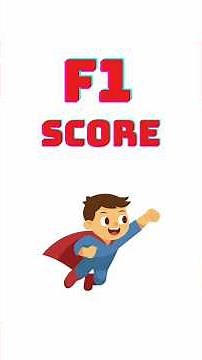 What is F1 score?
