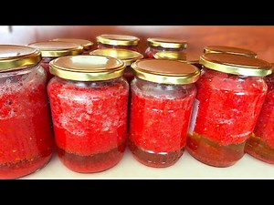 Буркан с вкус на лято 🍅 Домашен доматен сок за зимата