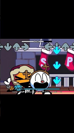 FNF: Girlfriend and Boyfriend celebrate Christmas with Skid and Pump