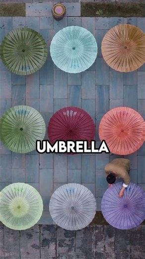 They coat umbrellas with oil for 1 genius reason🤯