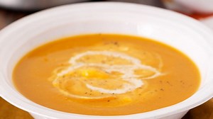 Carrot, lentil & bacon soup - Netmums