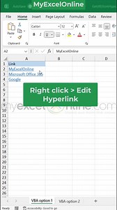  Hyperlink Hack: Excel's URL Copying Magic! ✨ Learn to effortlessly...