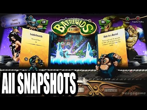 Rare Replay : Battletoads Arcade - All Snapshots Guide [ HD ]