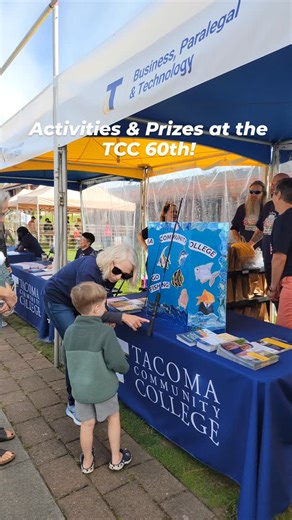 Lots to do at the TCC 60th event! Stop by until 3p Sept. 27. | Tacoma Community College