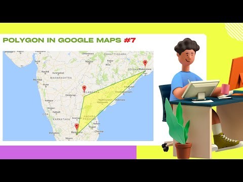 Google Maps API using .NET and Bootstrap | Polygon in Google Maps | ‪@CodingKnowledge‬