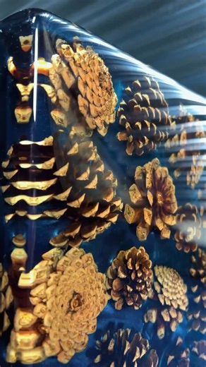 201 reactions · 3 comments | A second pinecone table!!...