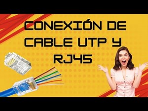 ¡¡Cómo conectar un cable UTP con un RJ45 Pass Through!!