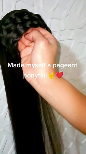 DIY Pageant Ponytail Hairstyles with Hair Extensions