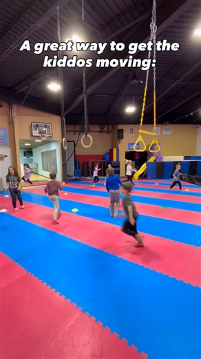 VBKidFit | Musical Cones! It’s just like musical chairs except with cones, to make it gym safe. You can run around anywhere in the gym area but when... | Instagram