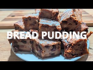 How to Make Traditional British Bread Pudding (Easy Recipe)