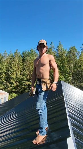 David Daniel Nichols on Instagram: "How to get off the roof #funny #construction #shorts"