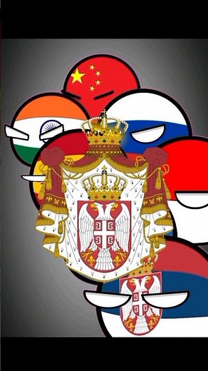 Eternal Enemies || Kosovo Vs Serbia || [ CountryBalls ] || #countryballs #shorts