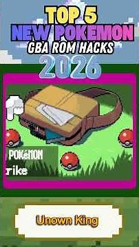 Best NEW Pokémon GBA ROM Hacks of 2026 👀 #shorts #gba #pokemon #romhacks