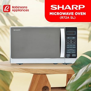 76K views · 24 reactions | Stylish and powerful, Sharp’s Microwave Oven is the perfect kitchen companion! It has a 25L capacity, a Grill function, and touch control operation. Get all your appliance needs through #RobinsonsAppliances. Shop at https://gocart.ph today! | Robinsons Appliances | Facebook