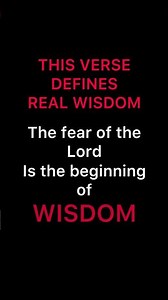 Where wisdom begins Proverbs 9:10 ￼