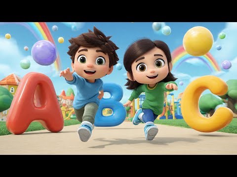 ABC Learning Video for Kids | Fun 3D Alphabet Animation for Toddlers