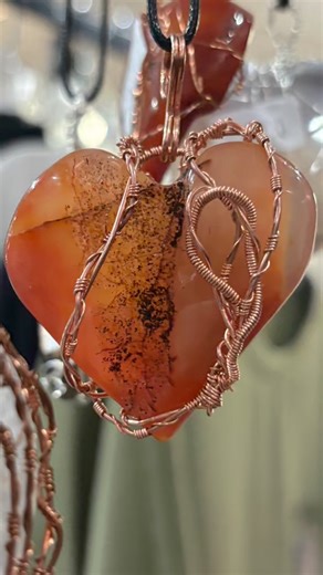 22 reactions · 6 comments | make my own heart crystal wire wrappinggirly design and pattern Haystack Surf & Crystals "Patient is a Virtue" #beginner #wirewrapping #wirewrappedcrystals #reelsvideo #reelsfeed | Aurora Marie Mamuri Schaefer | Facebook