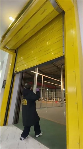 Part 6 Must Watch 😱 High-Frequency Turbine Door Solution for Warehouses! 🚀