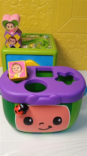 UNIQUE COCOMELON 4 SHAPE LEARNING BASKET #cocomelonlover #ytshorts