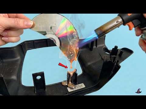 Turn Waste into Treasure! Easily Weld Motorcycle Plastic with Just One CD