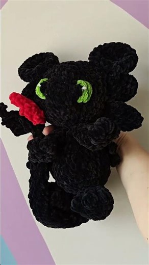 Jumped on the Toothless band wagon #toothlessplushies #hottotrainyourdragon #httyd #crochet #crochet