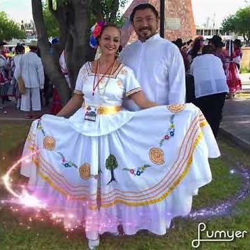 Quintana Roo, traje típico de Bailes del sur.