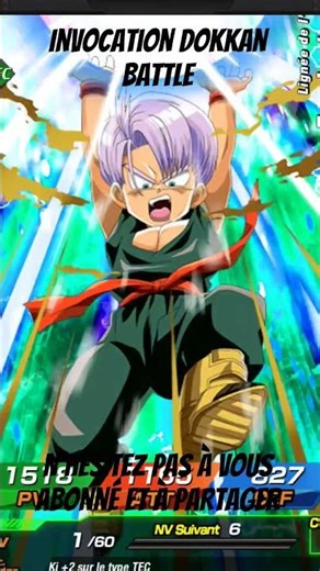 invocation dokkan battle #dokkanbattle #dragonball #dragonballz #invocationdokkanbattle