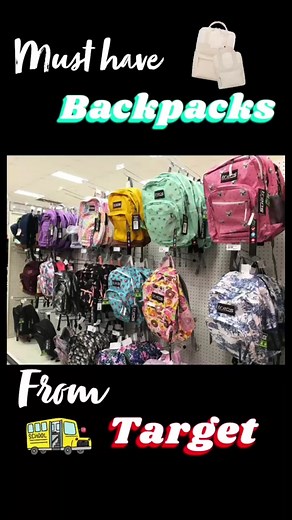 #schoollife #backtoschool #targettok #targetmusthaves #fyp #targethaul #schoolsupplies #trendy #backpacks #jansport