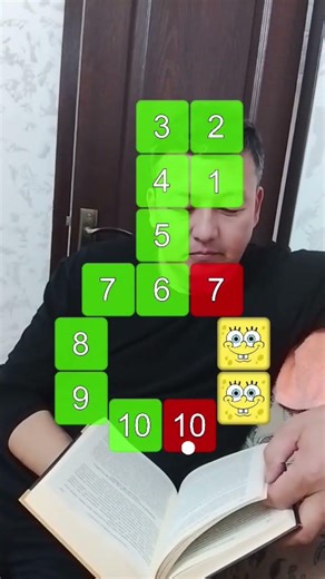 SpongeBob Connects numbers #spongebob #funny #numbers