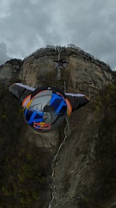 Nice jump for Fred Fugen & Vincent Cotte "Veush", next to the waterfall💦 Short start and good glide 🤘🏼 #soulflyers #wingsuit #basejump | Soul Flyers