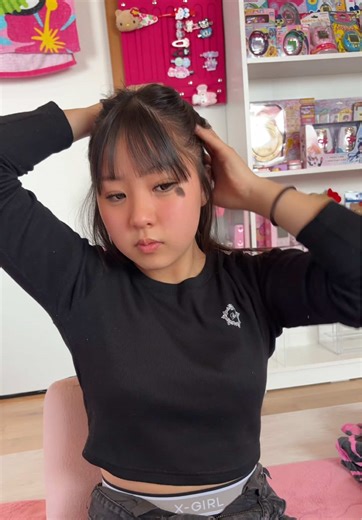 可愛いポニーテールの作り方｜ギャルヘアアレンジ