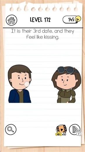 Brain test 3 level 172 | Puzzle world BD