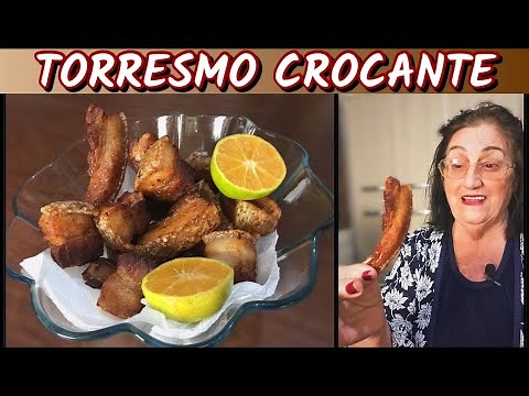 Como Fazer TORRESMO Crocante e Sequinho - Veja o SEGREDO Para Fritar.