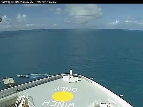 NCL Breakaway Webcam - Seven Day Cruise from New York City
