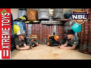 National Blaster League Training with Nerf Drones! Plus NBL Trailer!