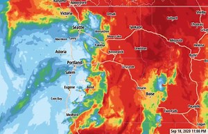 7.8K views · 64 reactions | Here is the latest smoke forecast. The HRRR smoke model shows some improvement to the smoke as the system moves inland across the Pacific Northwest. | US National Weather Service Boise Idaho | Facebook
