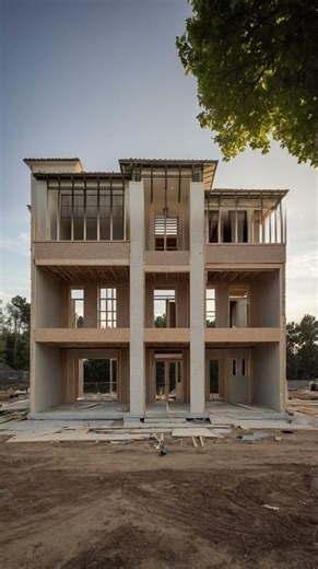 Abandoned Shell Becomes Stunning Modern Home #renovation #transformation #dreamhome