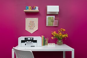 Sawgrass SG500 VersiFlex Sublimation Printer Bundle with 4 VersiFlex Inks and 100 Sheets 8.5"x11" Light Heat Transfer Paper